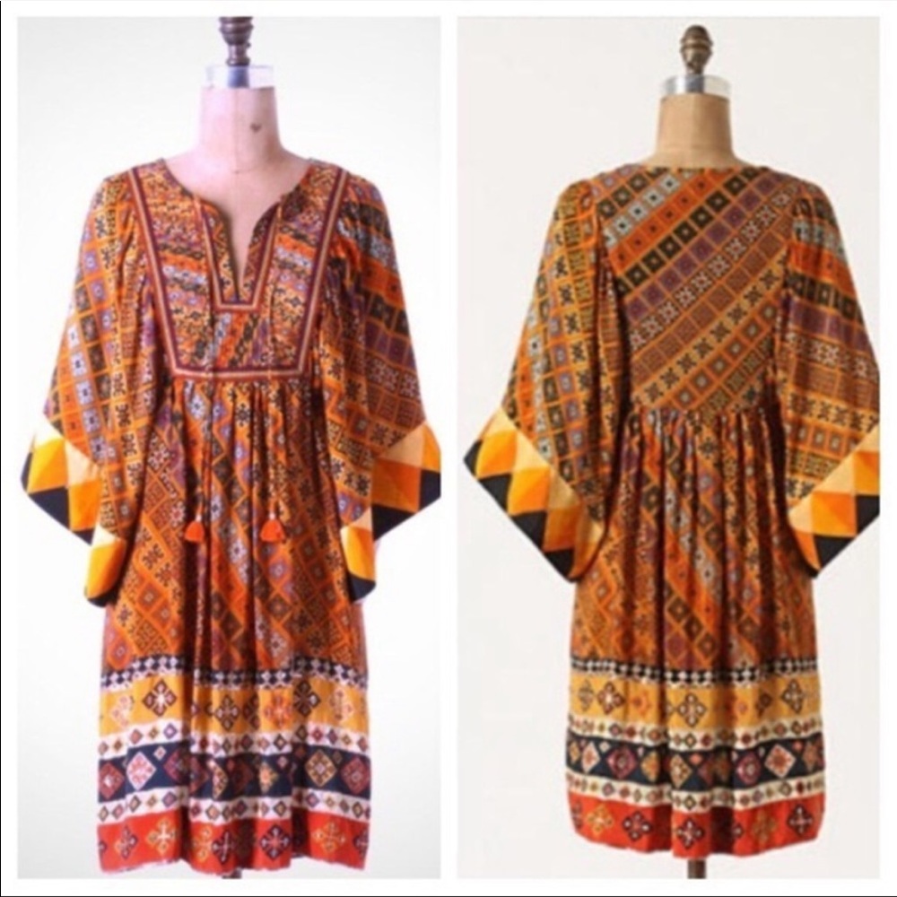 Anthropologie Tanvi Kedia Sumana dress sz s